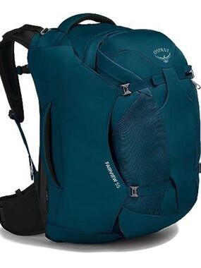 Osprey Fairview 55 Travel Pack backpack night jungle blue teal turquoise  new